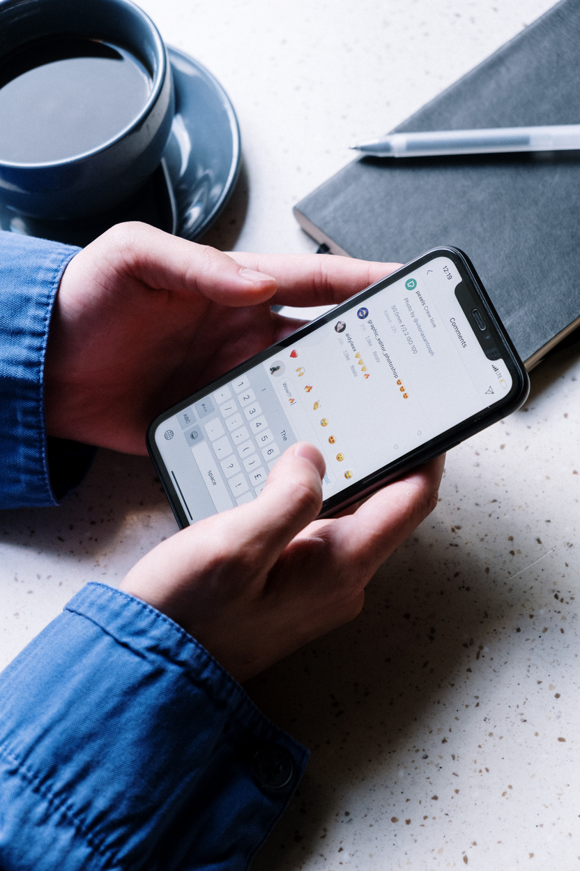 Person Holding White Android Smartphone